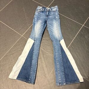 VERVET Flare Multifinish Jeans 24” Waist